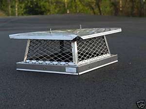 20 X 20 Stainless Steel Chimney Cap  