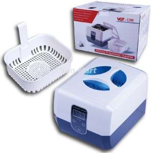 VGT1200H Jewellery Ultrasonic Cleaner Timer Heater 1.3L  