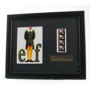  Elf Movie Film Cells Plaque 11.25 X 9.25   Limited to 