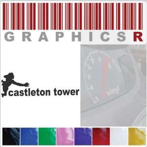  Sticker Decal Graphic   Wall Rock Climber Castleton Tower 