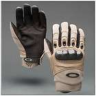 2012 Sand Oakley carbon fiber outdoor military tactical gloves Size M