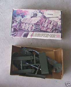 Vintage Airfix 72 Tiger Tank Model Kit w/ BOX  
