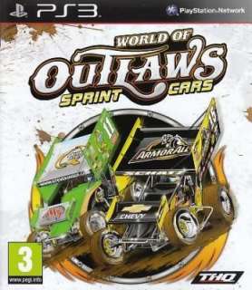 WORLD OF OUTLAWS SPRINT CARS FOR PS3 REGION FREE SEALED NEW 
