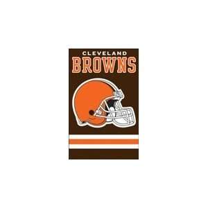  Cleveland Browns 2 Sided XL Premium Banner Flag: Sports 