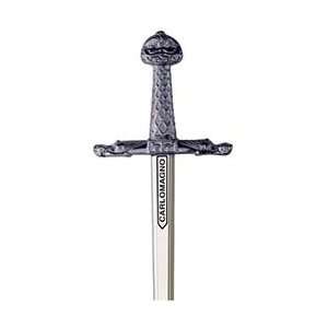  Miniature Sword of Emperor Charlemagne (Silver) Sports 