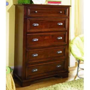   Lea Youth Furniture 625 151   Deer Run Drawer Chest (Brown Cherry