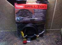 NIB CHAR BROIL THERMOS GRILL 2 GO 4 HOSE AND COVER  