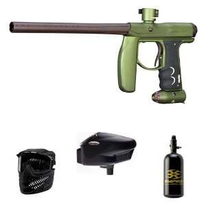 WaveToGo Empire AXE Electronic Paintball Marker   Olive Green Halo Too 