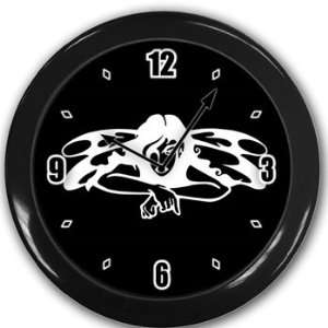 Butterfly girl pixie fairy Wall Clock Black Great Unique 