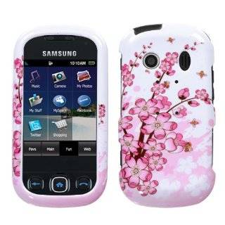 Spring Flowers Phone Protector Faceplate Cover For SAMSUNG M350(Seek)