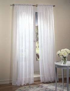 ERICA 51x84 Curtain panel Spice Crushed Voile  