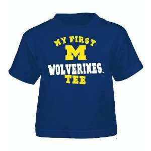  Michigan Wolverines Toddler Adidas My First Tee T Shirt 