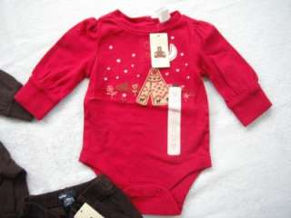 BABY GAP Girls FALL/WINTER Brown Owl OUTFIT/SET 0 3 Months NWT NEW 