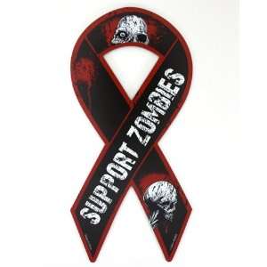 Zombie Skull Support Magnet:  Kitchen & Dining