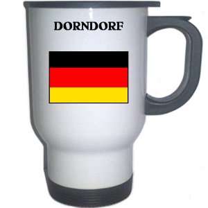  Germany   DORNDORF White Stainless Steel Mug Everything 