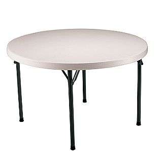 . Round Folding Table  Lifetime Outdoor Living Patio Furniture Tables 