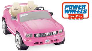 Power Wheels Barbie Mustang W/ Battery and Charger  