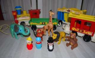   FISHER PRICE LITTLE PEOPLE CIRCUS TRAIN SET Play Family Animals  
