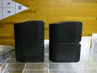 Double Cubes Bose Acoustimass Speakers Red Line Read  
