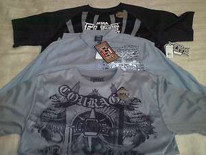 LOT of 3 ~ Mens MMA Elite Fight Shirts   NEW with TAGS  