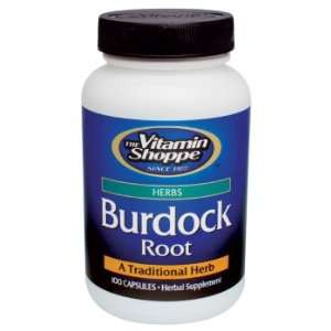 Vitamin Shoppe   Burdock Root, 1080 mg, 100 capsules
