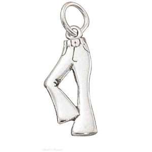  Sterling Silver Bell Bottoms Charm Jewelry