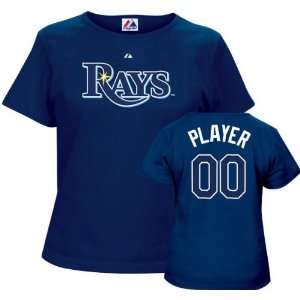 Tampa Bay Rays Womens  Any Player  Name and Number Tee