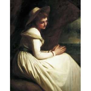 oil paintings   George Romney   24 x 30 inches   Emma Hart, later Lady 