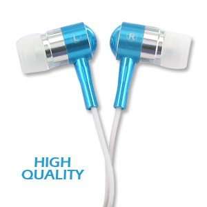  Noise Isolation HQ Metal Earbuds   Blue Software