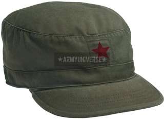 Vintage Military Patrol Fatigue Army Cap Hats  