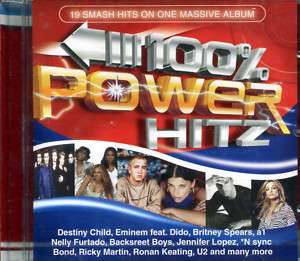 100% Power Hitz (KOREA) CD *SEALED* *Various Artists*  