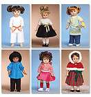 McCalls 6220 sewing pattern makes 7 Bunny Dolls and c