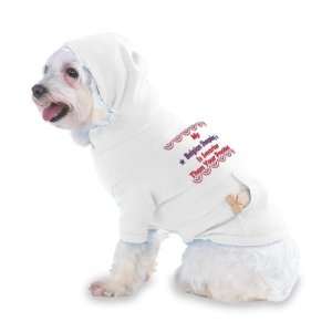   President Hooded T Shirt for Dog or Cat LARGE   WHITE:  Pet