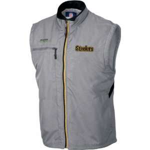  Pittsburgh Steelers  Grey  2008 Solar Coaches Vest 
