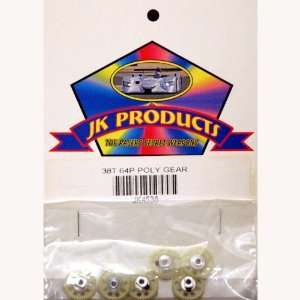  JK   38 Tooth, 64 Pitch, 3/32 Axle Polymer Gear (6 Pcs 