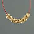 24K GOLD Vermeil on 925 SILVER Lot of 10 Spacer Bali BEADS Gold Plated 