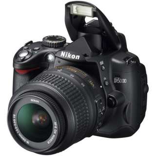 New Nikon D5000 DSLR Camera w/ 50mm 18 55mm & 55 200mm VR Kit 