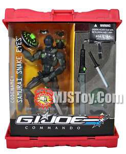 NIB G.I. Joe Sigma 6 Series 1 8 Snake Eyes Commando  