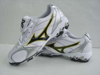 Mizuno Baseball Cleats Shoe { Size7~12 US }  White   