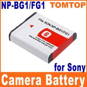Digital Camera Li ion battery 3.7V 1400mAh for Sony NP BG1 NP FG1 