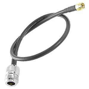  RP SMA Male to N Type Female Connector Cable Black 40CM 