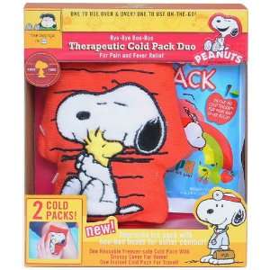 Bye bye Boo boo Snoopy Therapeutic Cold Pack Duo, 2 Count