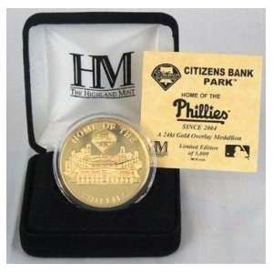  Citizens Bank Park Stadium 24KT Gold Commemorative Coin 