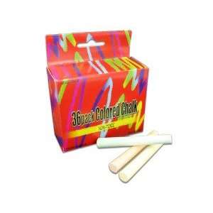  36 Pack colored chalk (24ct / case) 