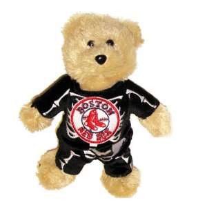 Boston Red Sox Skeleton Teddy Bear 