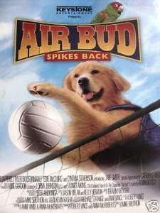 Air Bud Spikes Back rare DVD sealed OOP NEW  