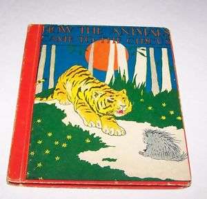 1917 HOW THE ANIMALS CAME TO THE CIRCUS childs book  