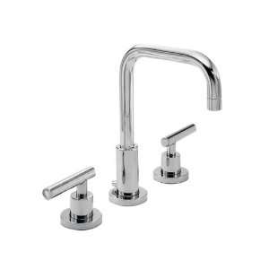   Brass Widespread Lavatory Faucet, Lever Handles NB1400L 06: Home