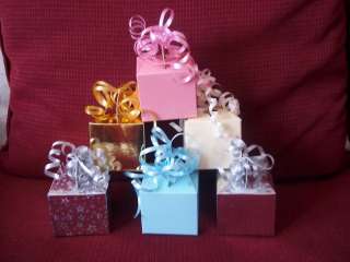Balloon Weight Favour Boxes x 5. Various colours  
