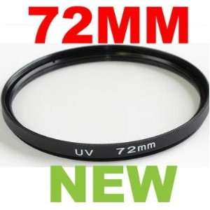   72mm UV Filter for Nikon D40 D60 18 200mm Lens 72 MM